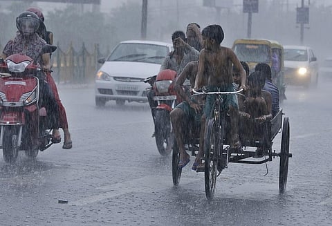 In many Indian states, amidst the growing seasonal deficit of rainfall, there still remain a few places that received excess rainfall on a few days. Credit: Vikas Choudhary