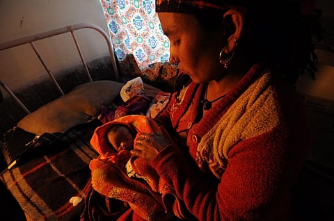 The reason for adverse sex ratio is not sex determination through ultrasound but the pitiable status of women in our society Credit: Sayantoni Pal Choudhuri/CSE