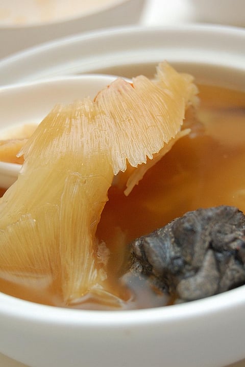 Sharkfin soup is a status symbol in China Credit: Wikimedia Commons