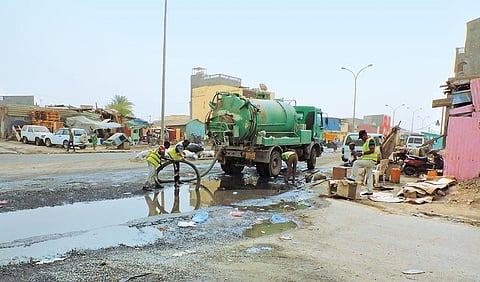 Dijnouti is likely to miss its SDG targets on safe sanitation practices. Credit: Author