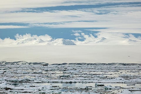 The Arctic Ocean has witnessed abnormal temperature hikes recently. Credit: Wikipedia