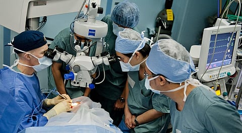 FICCI's report estimate sthe cost of cataract surgery as Rs 25,201 while government is offering Rs 8,625, or 34 per cent.. Credit: Official U.S. Navy Imagery/Flickr