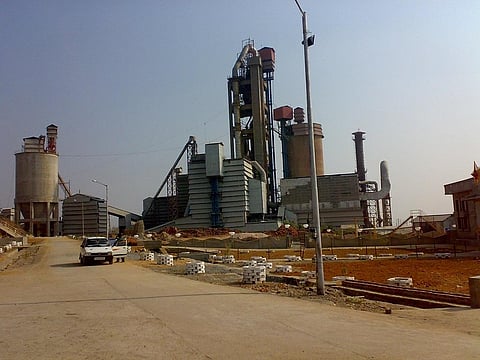 A cement plant (Photo for representational purposes only) Credit: Wikimedia Commons