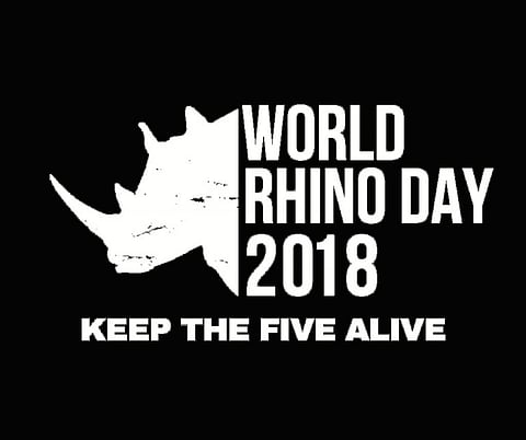 International Rhino Foundation's Logo to mark World Rhino Day Credit: International Rhino Foundation