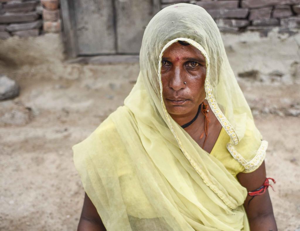 Ramudi Bai, a beneficiary of Bhamashah Health Insurance Scheme in Rajasthan was unreasonably denied treatment by a private hospital. Credit: Adithyan PC