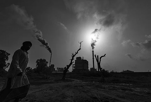 The mill of Kuantum Papers is just outside Punjab's Saila Khurd village, where more than 470 people have died in the past eight years either due to cancer or respiratory illnesses (Photo: Vikas Choudhary)