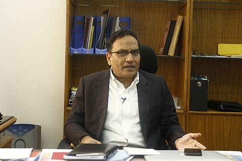 Indu Bhushan, CEO, Ayushman Bharat. Credit: Adithyan P C