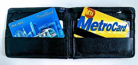 A Delhi Metro and a New York City Subway card belonging to the author Credit: Avikal Somvanshi