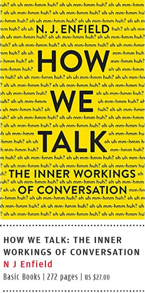 Why we say 'huh' once every 84 seconds