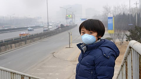 Children are extremely vulnerable to air pollution. Credit: Getty Images