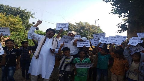 Locals protest land acquisition for road widening, a 53-room hotel and tourist facilities around the structure. Credit: Arranged by author