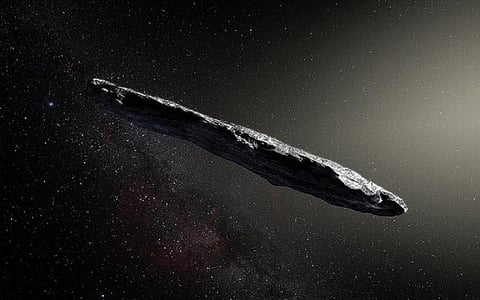 Oumuamua is a fully functional probe intentionally sent towards the Earth for reconnaissance, say the Harvard scientists. Credit: European Southern Observatory/Flickr