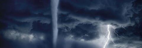 The storm brought significant amount of rainfall to the coastal towns and villages of Tamil Nadu. Credit: Getty Images