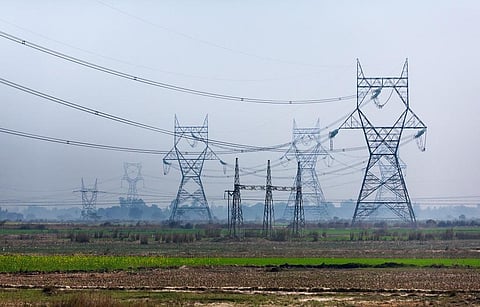 Electricity pylons in India. Most respondents in a survey said power theft shouldl stop. Credit: Getty Images