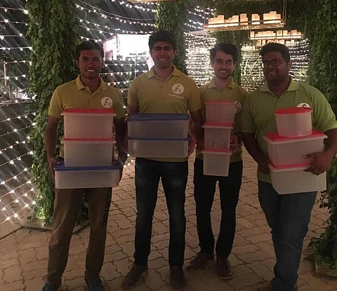Feeding India’s initiative ‘Meals with love’, designed especially for weddings, has helped feed about two million people till date. Credit: Feeding India