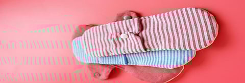 Cloth sanitary pads. Credit: Getty Images