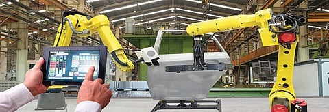 The sale of industrial robots in India reached a record high of 3,412 units in 2017. Representational Photo: Getty Images