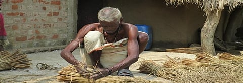 Sudhir Mandal, 76, who lost 12 of his family members in the 1999 Odisha Super Cyclone. Credit: Ashis Senapati