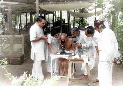 Gandhi: Fitness freak and champion of sustainable food