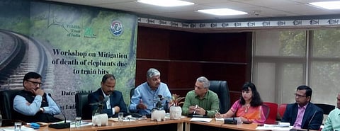 Delegates at the meeting organised at Paryavaran Bhavan on March 20, 2019. Photo: Mayukh Chatterjee/WTI
