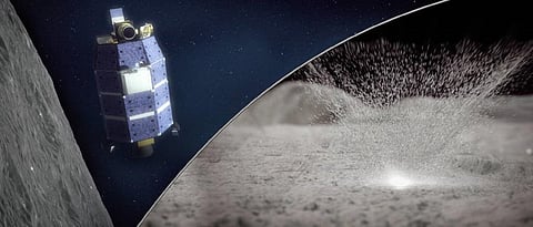 Moon’s surface spurts out ‘water’ during meteorite impacts