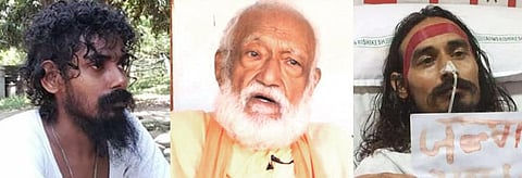 Swami Atmabodhanand, GD Agarwal and Gopal Das