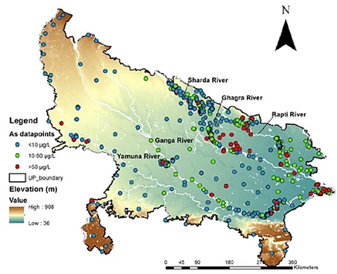 आर्सेनिक की चपेट में है उत्तर प्रदेश की ग्रामीण आबादी