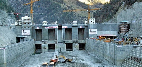The hydropower sector is in a slump. Jaiprakash Power Ventures Ltd sold its 1,080 MW Karcham Wangtoo project in Himachal Pradesh to JSW Energy in 2015 for a loss (Photo courtesy: SANDRP)