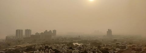 Smog over Delhi. Photo: Getty Images