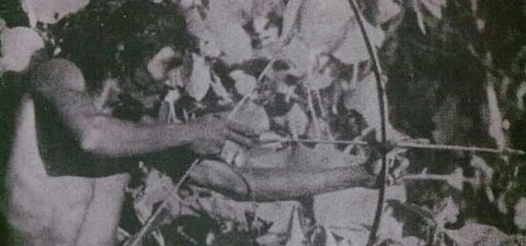 A Chenchu tribesman on a hunt. Photo: Wikimedia Commons