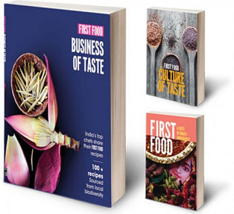 3-Book combo offer on our FIRST FOOD series
