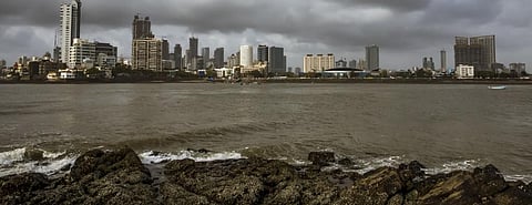 The Mumbai skyline from the famous Haji Ali Dargah. Photo: Getty Images