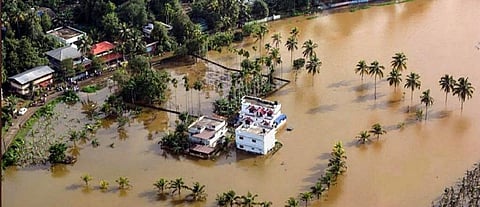 A view of Kerala floods in 2018. Photo: Rejimon Kuttappan