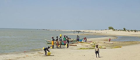 Lake Turkana in Northern Kenya is the world's largest desert lake and has been rapidly shrinking. Photo: Getty Images