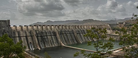 Narmada dam in Gujarat. Photo: Getty Images