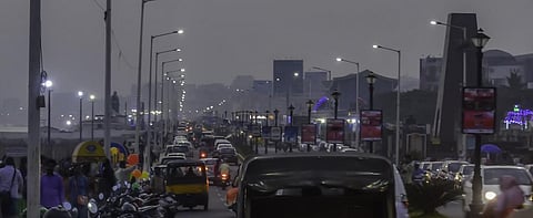 Rush hour in Visakhapatnam. Transport systems in India are not built in the way commuters want them to be. Photo: Getty Images