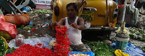 Floriculture is one of the biggest industries and agricultural segments in West Bengal. Photo: Sudarshana Chakraborty