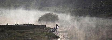 Talakaveri, the origin of the Cauvery river, is way too still. Photo: Abhishek N. Chinnappa