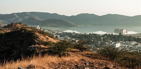Grasslands in the Aravalli range in Rajasthan underwent severe degradation. Photo: Getty Images