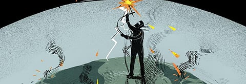 Hydrofluorocarbons (HFCs) and electricity used to run cooling devices are major greenhouse gas (GHG) emitters. Illustration: Tarique Aziz