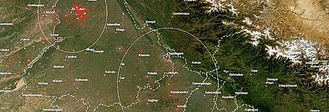 Stubble burning season starts in Punjab and Haryana