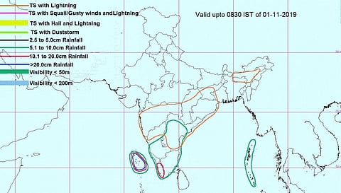 October rainfall in Northeast ‘normal’ but not flash floods