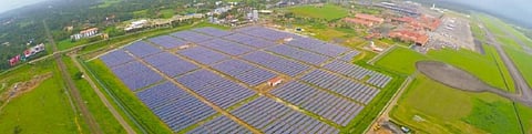 The 40 MW of solar energy has reduced the airport’s carbon footprint significantly, avoiding more than 9 lakh metric tonnes over the next 25 years — equivalent to planting 9 million trees or not driving 2,400 million miles
