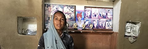 Bhagwani, a 'silicosis widow' from Jaleri village in Rajasthan's Bhilwara district. Photo: Chinmayi Shalya