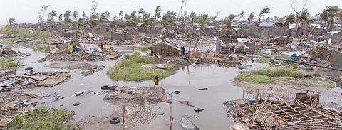 Devastation cause by Cyclone Idai. Photo: @AlexandraBilak / Twitter