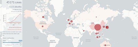 Coronavirus outbreak: A new mapping tool that lets you scroll through timeline
