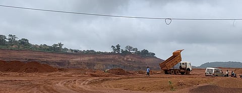 Saranda's landscape has been brutally mutilated due to indiscriminate mining. Photo: Ishan Kukreti
