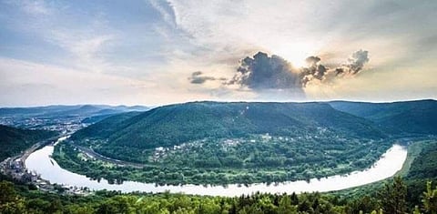 Porta Bohemica near Děčín - the site of a planned barrage near the Czech-German border. Photo: Petr Zewlakk Vrabec