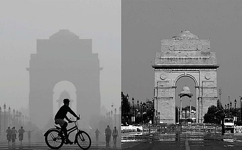 काेरोनावायरस की महामारी की वजह से लागू हुए लॉकडाउन ने हवा की गुणवत्ता में सुधार किया है लेकिन यह स्थायी नहीं है (फोटो : रॉयटर्स)