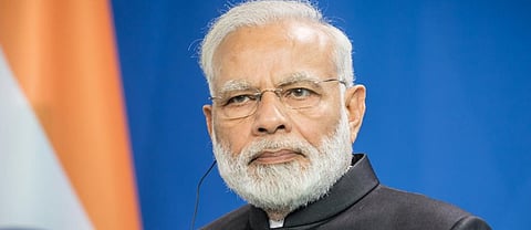 If Narendra Modi backs down, or even concedes the area around Galwan River Valley that some think Chinese soldiers now occupy, he could face a political backlash from Indian voters Photo: Michael Kappeler DPA/AAP